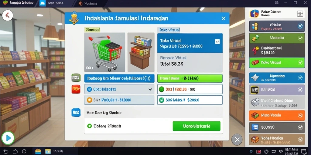 Mode multiplayer yang memungkinkan interaksi antar pemain.
