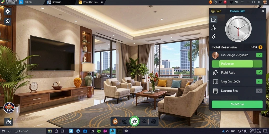 Screenshot dari misi menantang yang harus diselesaikan.