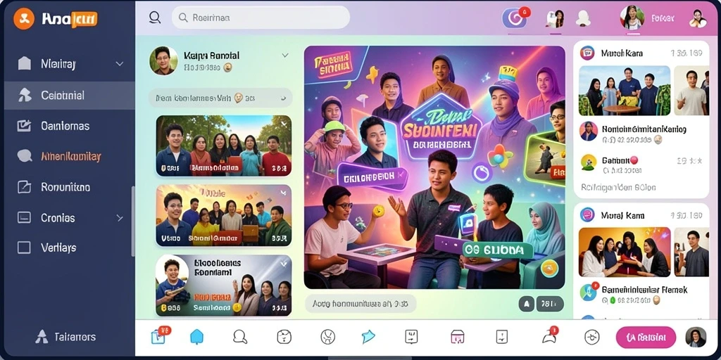 Pilihan permainan yang beragam dan menarik bagi semua pengguna.