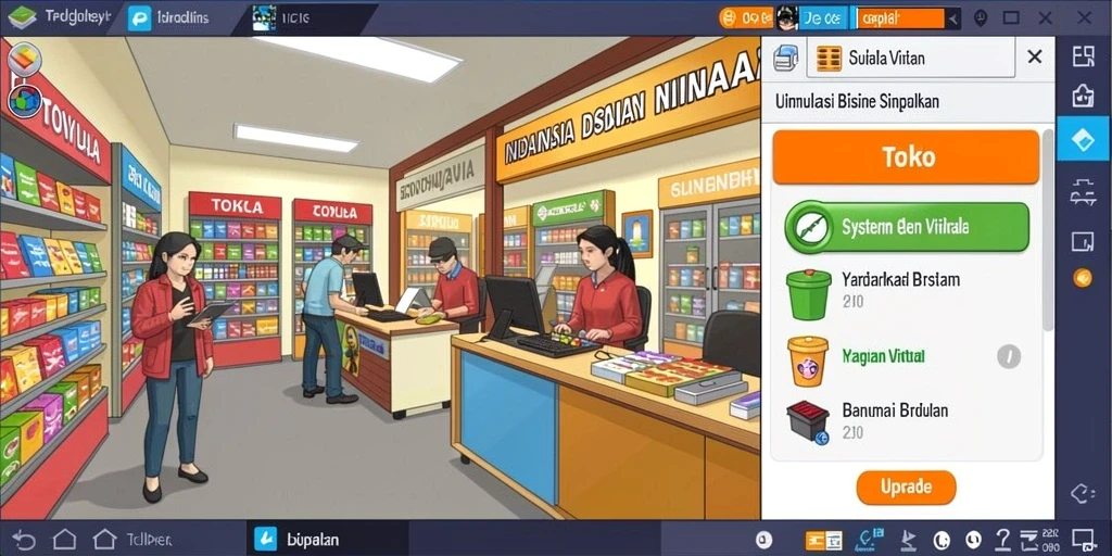 Antarmuka pengguna yang sederhana dan mudah dipahami.
