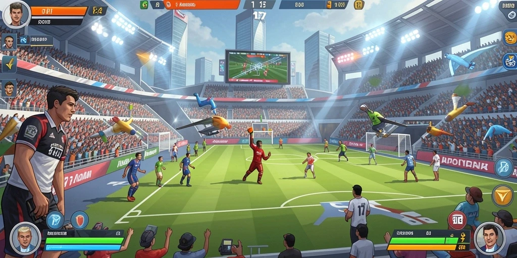 Fitur interaktif yang memungkinkan kompetisi antar pengguna.