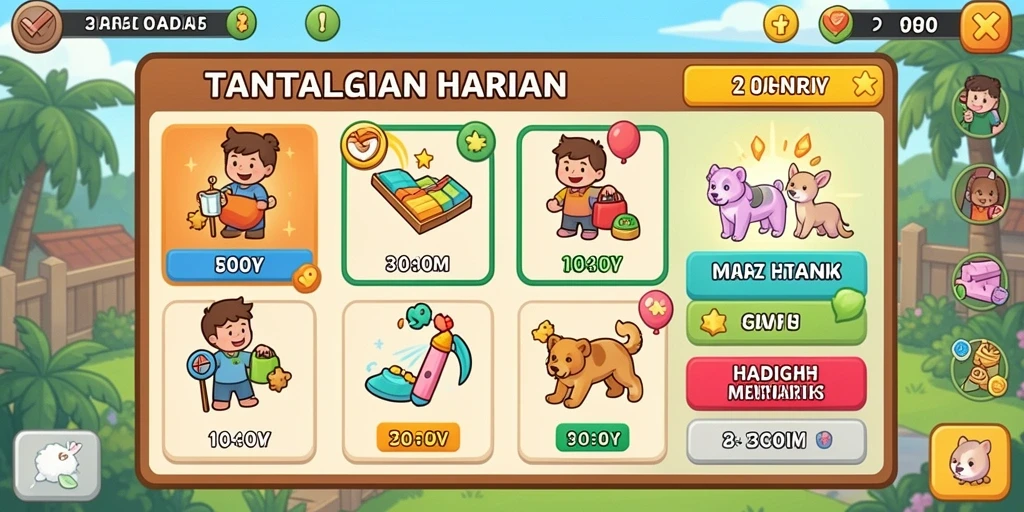 Komunitas yang aktif dan penuh interaksi.