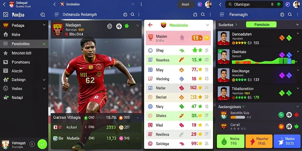 Berbagai pilihan permainan menarik tersedia.