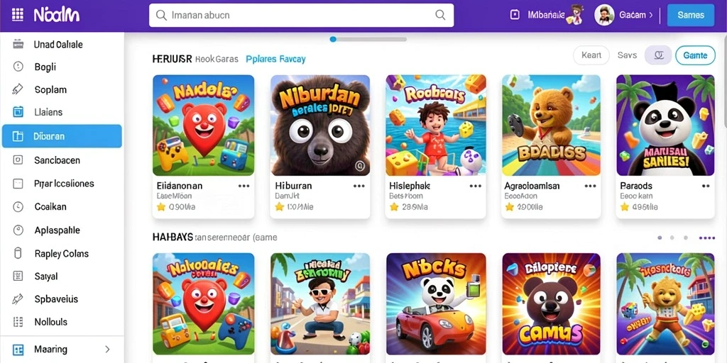 Fitur interaksi sosial untuk berkompetisi dan berbagi.